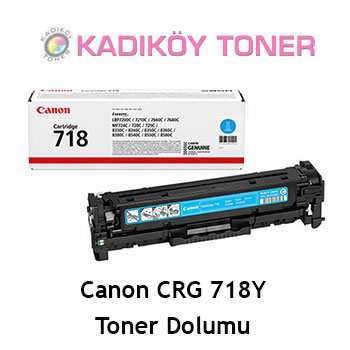 CANON CRG-718Y (CRG718) Laser Toner